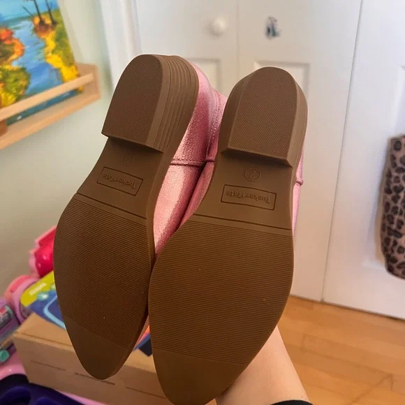 Tucker + Tate Sparkling Pink Kids Cowboy Boots - Picture 3 of 8